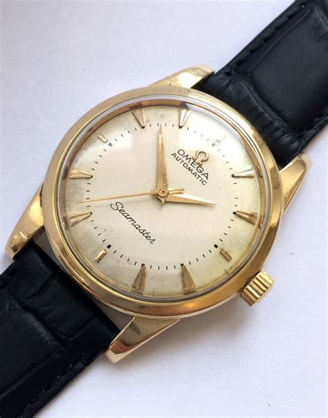 omega 18k gold watch vintage price|Omega Watch 18k vintage 1977.